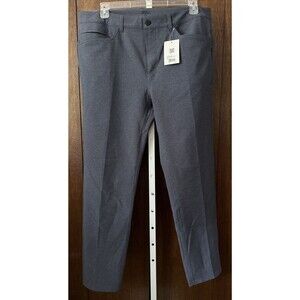 New I-Fit Men’s Blue/Gray Pants Sz 40 Runs Sm Inseam 32